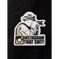 Black and white sticker of photographer with camera and text Instagram That Shit Photographer