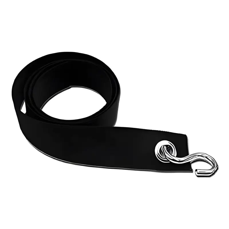 Black winch strap with metal hook for LINE2design Adult Traction Splint leg straps