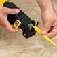 Black and yellow reciprocating saw blade sharpening tool for DEWALT DCS380B 20V MAX* Reciprocating