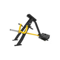 Black and yellow SFE Standing T-Bar Row machine for effective t-bar row workouts