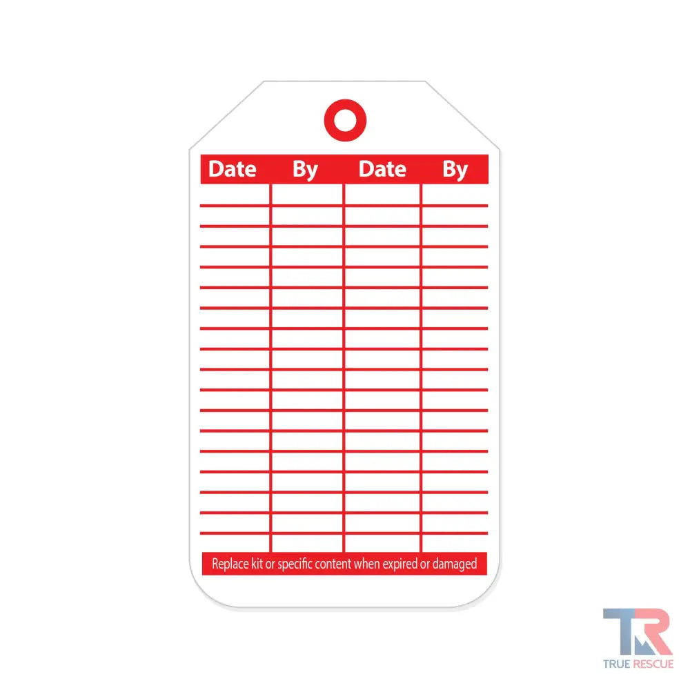 Bleeding Control Inspection Tag - Inspection Tag