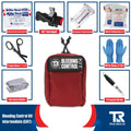 Red Bleeding Control Kit by True Rescue featuring C-A-T & SAM XT tourniquets
