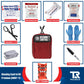 Bleeding Control Kit by True Rescue - Premium Kit (With NuStat Hemostatic Dressing) / Black / SWAT-T Tourniquet