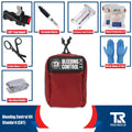 Red Bleeding Control Kit by True Rescue with SAM XT Tourniquets and emergency supplies