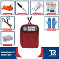 Red Bleeding Control Kit by True Rescue with SAM XT Tourniquets and trauma supplies