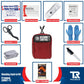 Bleeding Control Kit with Wall Mount - Premium Kit (With QuikClot Hemostatic Dressing) / Orange / SWAT-T Tourniquet