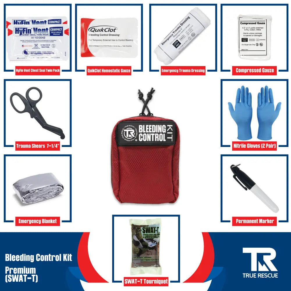 Bleeding Control Kit x2 With Wall Mount - Bleeding Control Bundles