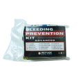 Advanced Bleeding Prevention Kit in clear packaging for life threatening situations