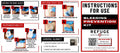 Medical instruction guide for bleeding prevention in life threatening situations