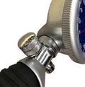 Metal pressure gauge connector with knurled knob for Blood Pressure Multi-Cuff Kit