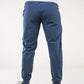 Blue athletic pants featuring Carrier Traveler Joggers with concealed carry technology