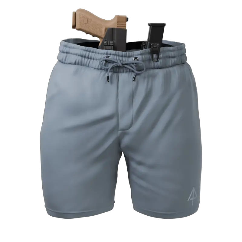 Blue Carrier Shorts Mk.II with concealed carry pocket by Arrowhead Tactical Apparel