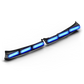 Blue LED light bar on Feniex Quantum 2.0 Spoiler Mount for first responders