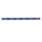 Blue LED light bar on UBL U-Lite 600 Stick Light for first responders