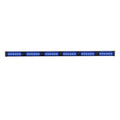Blue LED light bar on UBL U-Lite 600 Stick Light for first responders