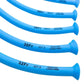 Blue endotracheal tubes in various French sizes from the Nasopharyngeal Airway Kit