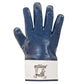 Blue nitrile-coated work glove from Fully Coated Nitrile Safety Work Gloves pack