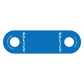 Blue POLICE tag with mounting holes for Police DoorJamm for first responders