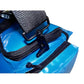 Blue waterproof LINE2design Deluxe EMS Oxygen Medical Bag with black straps and buckles