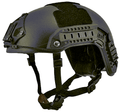Spec Ops Ballistic Helmet showcasing its lightweight design and NIJ Level IIIA protection, ideal for tactical operations.