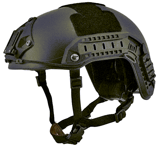 Spec Ops Ballistic Helmet showcasing its lightweight design and NIJ Level IIIA protection, ideal for tactical operations.