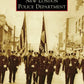 Book cover of New London Police Department featuring historic police march in black and white