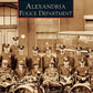 Book cover of Alexandria Police Department featuring historical photo of officers on motorcycles