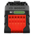 Bosch GBA18V120 18V CORE18V Lithium-Ion battery pack with red base and level indicator
