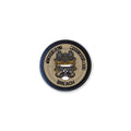 Military patch with tactical helmet design and BREACH text for Breach Moustache Wax Strong Hold