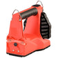 Bright orange VULCAN 180 Lantern boot dryer with black rubber and metal hooks