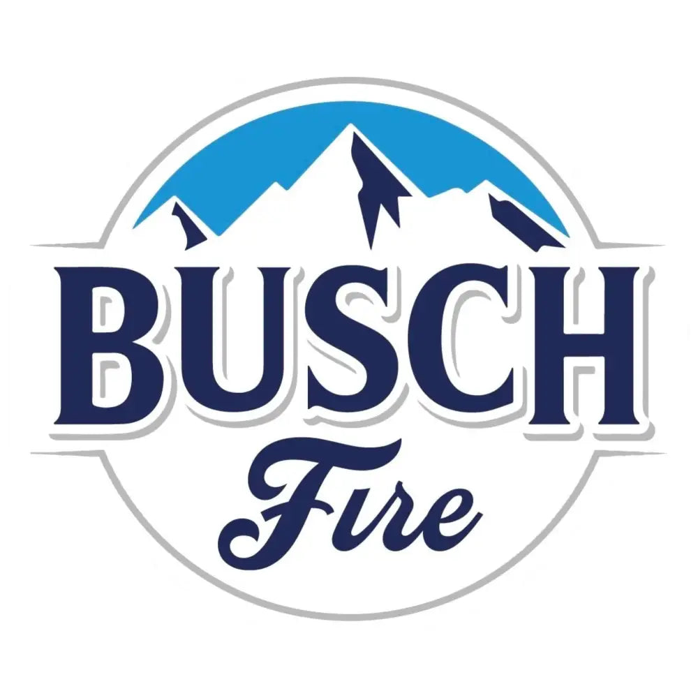 Busch Fire Sticker - Chief Miller Apparel