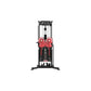 SFE Commercial Standing Shoulder Raise with Cable Crossover Machine featuring robust main and rectangle tubes for first responders