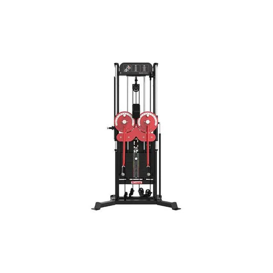 SFE Commercial Standing Shoulder Raise with Cable Crossover Machine featuring robust main and rectangle tubes for first responders