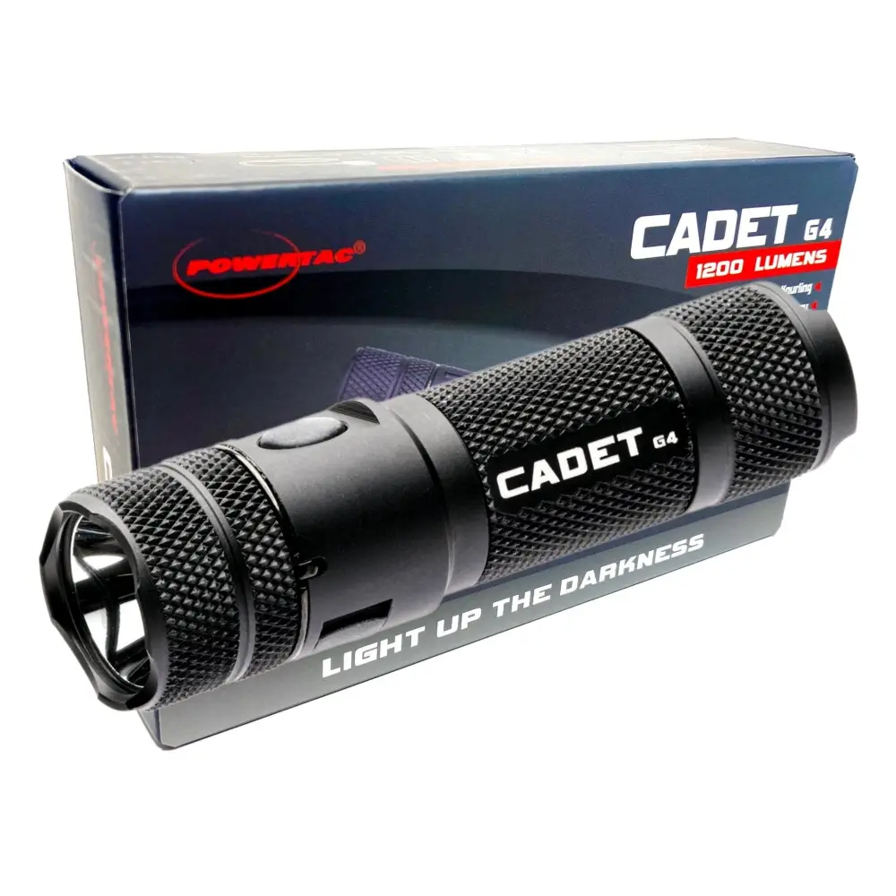 Chief Miller Hardware > Tools > Flashlights & Headlamps > Flashlights Cadet Gen4 1,200 Lumen Tactical EDC Flashlight Apparel