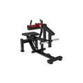 SFE Seated Calf Raise with adjustable thigh support for effective plate loaded workouts