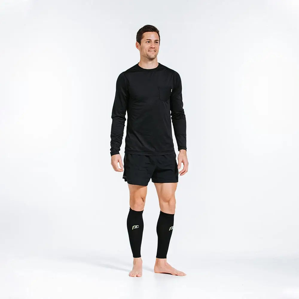 Chief Miller Compression Sleeves>Calf Sleeves Calf Sleeves, Black Apparel