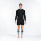 Calf Sleeves, Grey with Black Stripes - Chief Miller Apparel