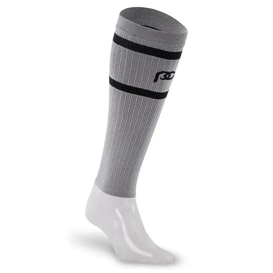 Calf Sleeves, Grey with Black Stripes - Chief Miller Apparel