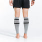 Chief Miller Compression Sleeves>Calf Sleeves Calf Sleeves, Grey with Black Stripes Apparel