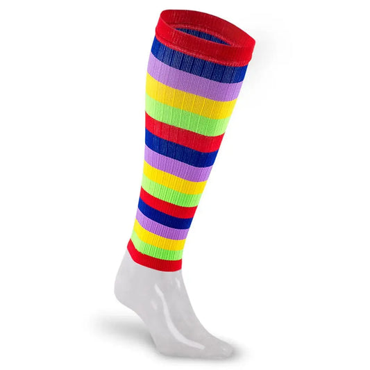 Calf Sleeves, Multicolor Stripe - Chief Miller Apparel