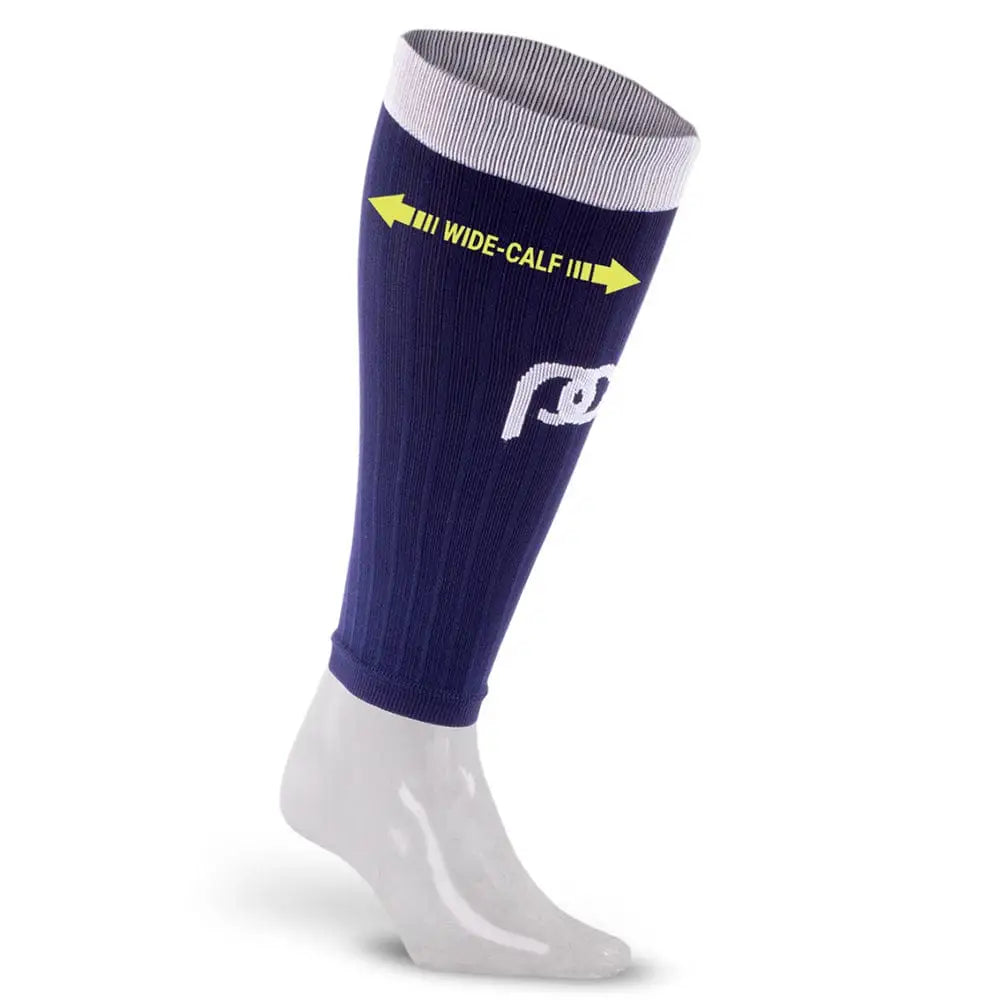 Chief Miller Compression Sleeves>Calf Sleeves>Wide-Calf Calf Sleeves, Navy Blue (Wide-Calf) Apparel