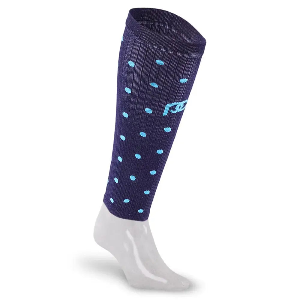 Chief Miller Compression Sleeves>Calf Sleeves Calf Sleeves, Navy Dots Apparel