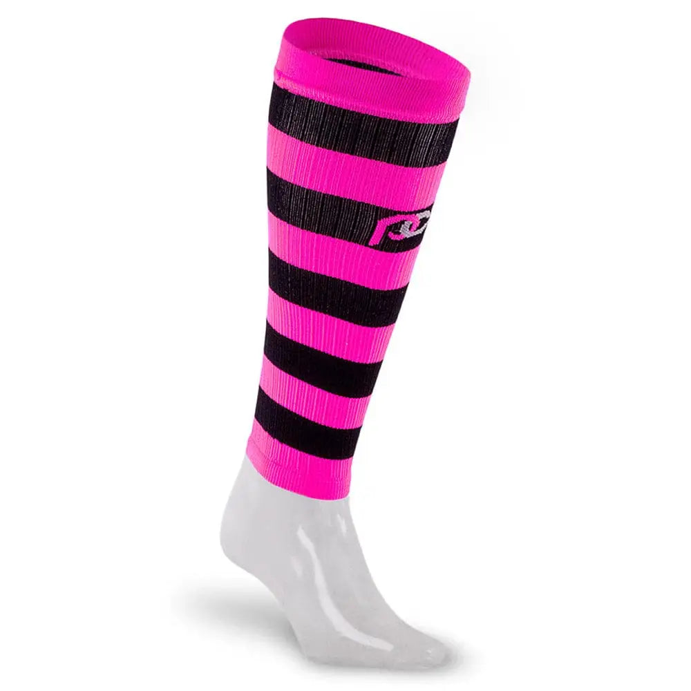 Chief Miller Compression Sleeves>Calf Sleeves Calf Sleeves, Neon Pink and Black Apparel