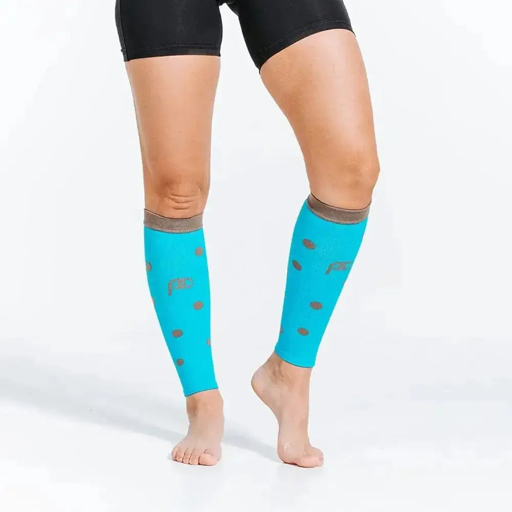 Calf Sleeves, Taupe Dots - Chief Miller Apparel