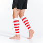 Chief Miller Compression Sleeves>Calf Sleeves Calf Sleeves, White and Red Stripe Apparel