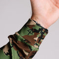 Camouflage long-sleeve shirt on Durable Concealment Hoodie with hand pocket and smooth draws