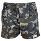 Jungle Camo Boxer Shorts featuring a comfortable elastic waistband and stylish camo print