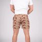 Camouflage patterned Carrier Training Shorts 5 inch inseam for concealed carry training