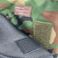 Camouflage tactical vest with hook and loop fasteners from Redemption Tactical, large size body armor