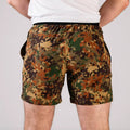 Camouflage print Carrier Training Shorts 5-inch inseam for concealed carry and training